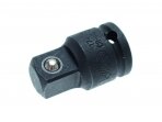 Smūginis adapteris | vidinis kvadratas 10 mm (3/8") - išorinis kvadratas 12,5 mm (1/2")