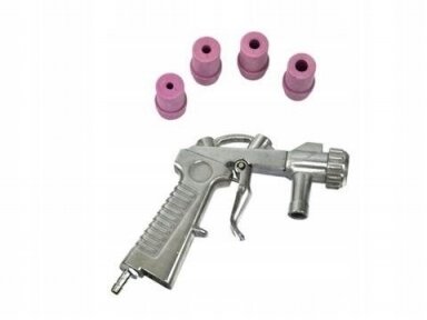 GEKO sandblasting gun with 4 nozzles