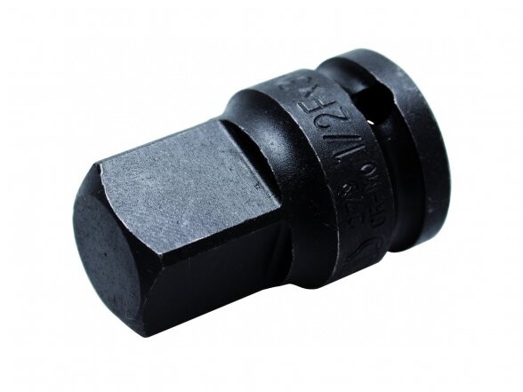 Smūginis adapteris | vidinis kvadratas 12,5 mm (1/2") - išorinis kvadratas 20 mm (3/4") Smūginis adapteris | vidinis kvadratas 12,5 mm (1/2") - išorinis kvadratas 20 mm (3/4")
