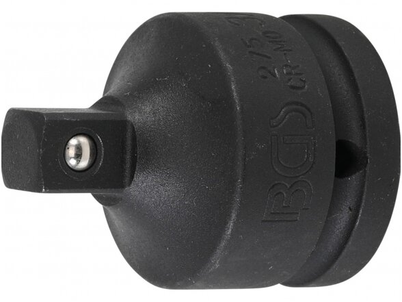 Smūginis adapteris | vidinis kvadratas 20 mm (3/4") - išorinis kvadratas 12,5 mm (1/2") Smūginis adapteris | vidinis kvadratas 20 mm (3/4") - išorinis kvadratas 12,5 mm (1/2")
