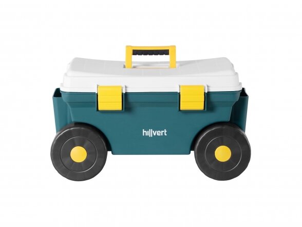 Garden Stool - storage box – up to 80 kg, Hillvert HT-RUNDLE-9 3 Garden Stool - storage box – up to 80 kg, Hillvert HT-RUNDLE-9 3