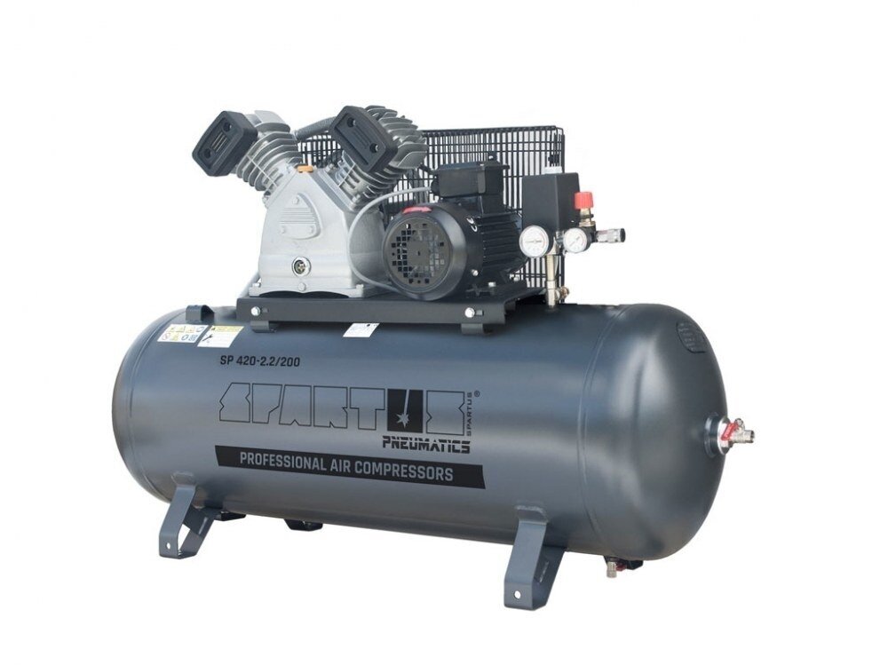 Поршневой компрессор Spartus SP 420-2.2/200, 200л, 230/400V