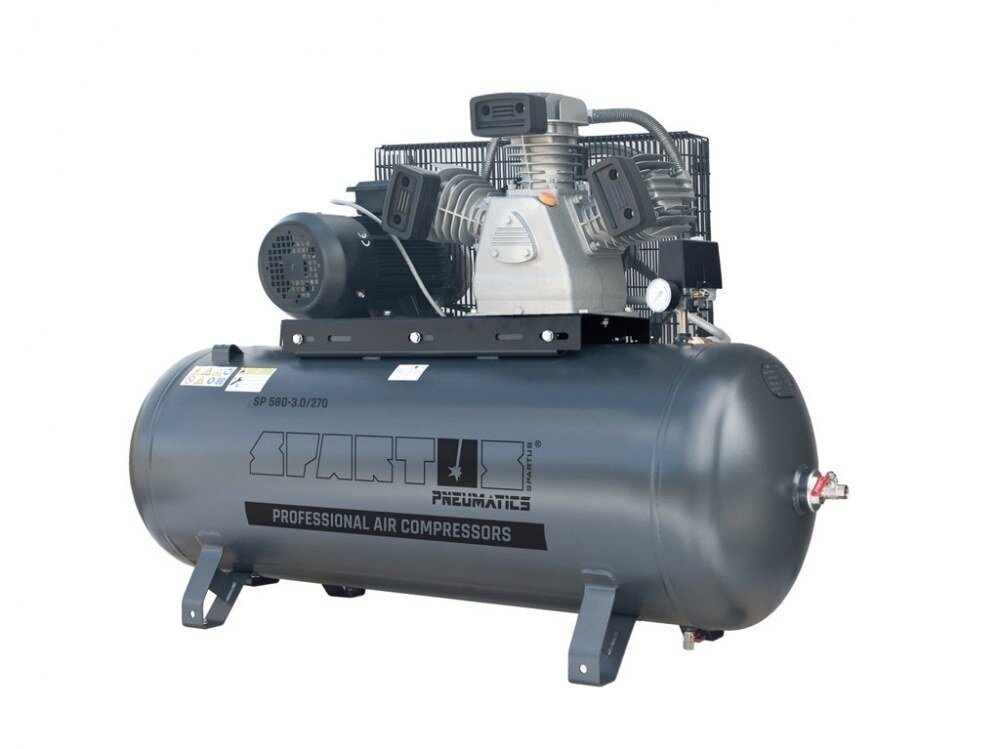 Поршневой компрессор Spartus SP 580-3.0/270, 270л, 400V Поршневой компрессор Spartus SP 580-3.0/270, 270л, 400V