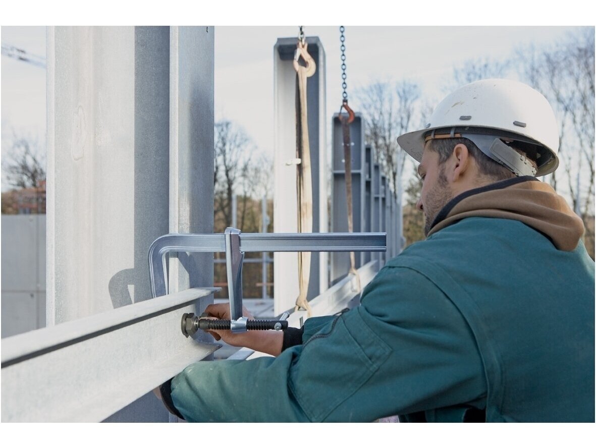 Spaustuvas su aukšta suspaudimo jėga Bessey SG80M, maks. spaudimo ilgis 800 mm 3 Spaustuvas su aukšta suspaudimo jėga Bessey SG80M, maks. spaudimo ilgis 800 mm 3