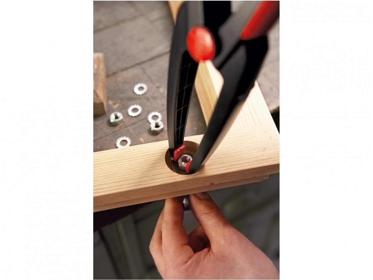 Bessey Clippix XCL2 Spring Clamps, Set of 2, Long and Narrow, Clamping Length 55 mm 1 Bessey Clippix XCL2 Spring Clamps, Set of 2, Long and Narrow, Clamping Length 55 mm 1