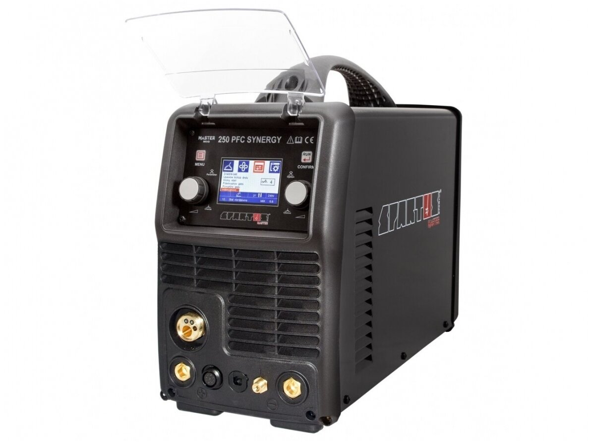SPARTUS set - MasterMIG 250PFC SYNERGY welding machine, 250A, 230V 2 SPARTUS set - MasterMIG 250PFC SYNERGY welding machine, 250A, 230V 2