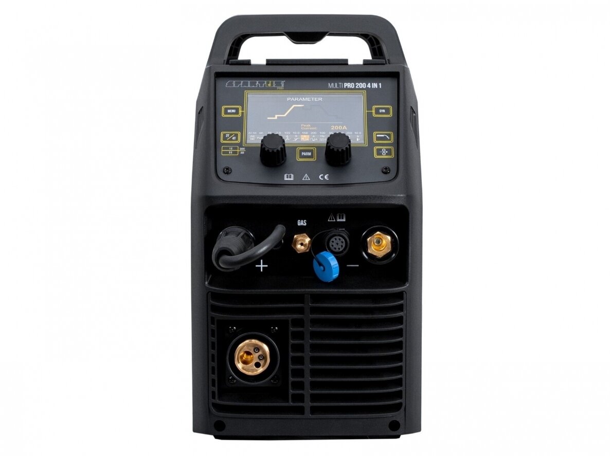 SPARTUS komplektas - Multi Pro 200 4in1 kombinuotas suvirinimo aparatas, 200A, 230V 2 SPARTUS komplektas - Multi Pro 200 4in1 kombinuotas suvirinimo aparatas, 200A, 230V 2