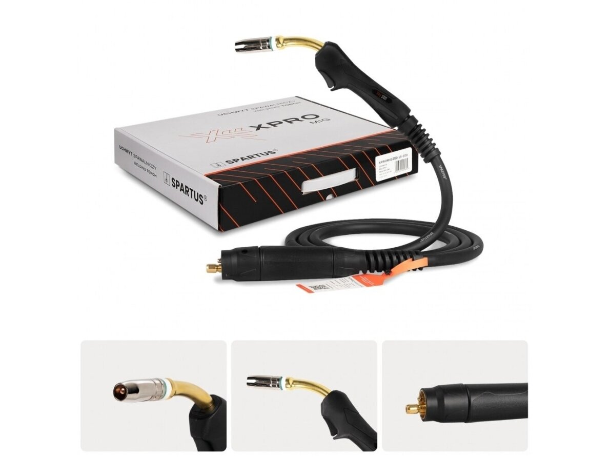 SPARTUS XPro series MIG 250 manual torch 3m SPARTUS XPro series MIG 250 manual torch 3m