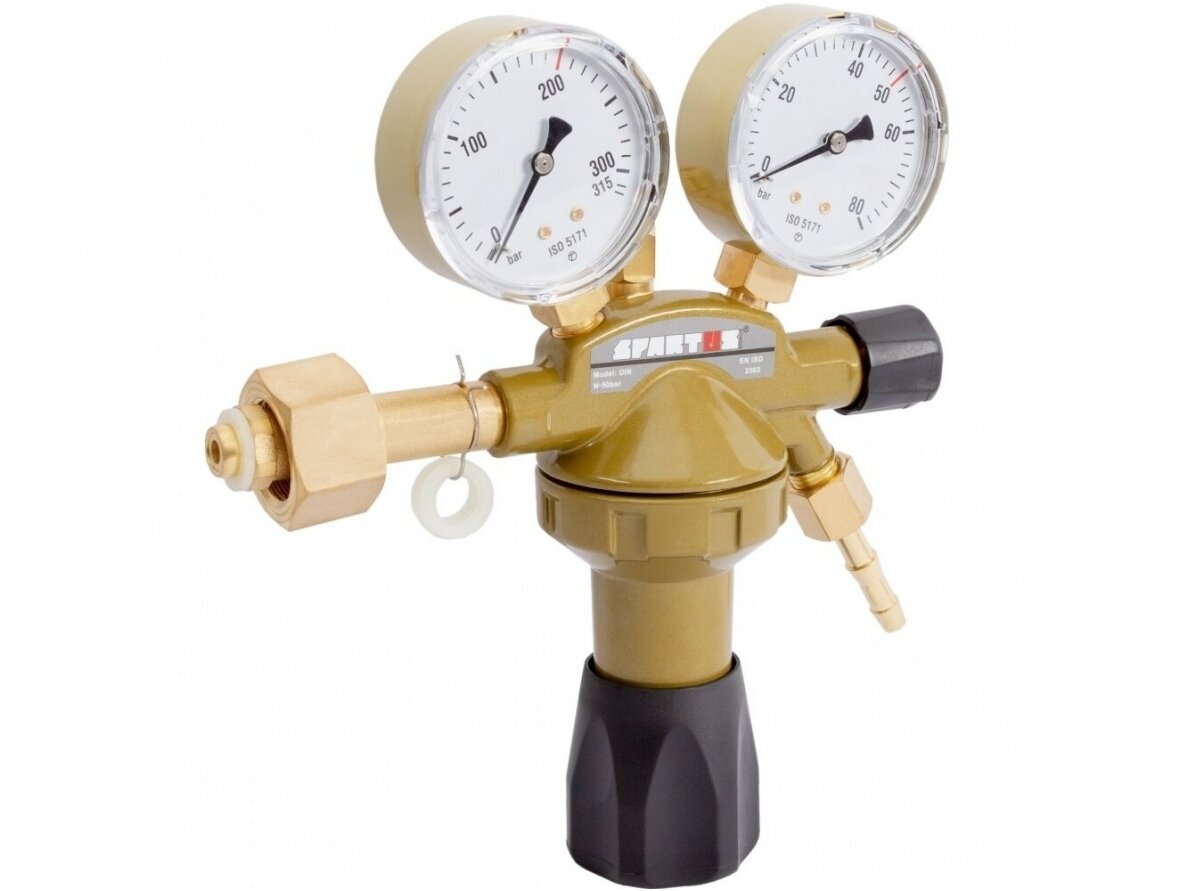 Spartus Regulator, Nitrogen W24.32, Outlet Pressure 50 Bar 1