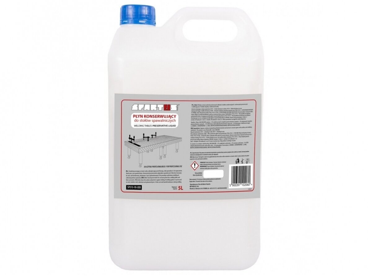 Жидкость для ухода за сварочными столами Spartus 5L