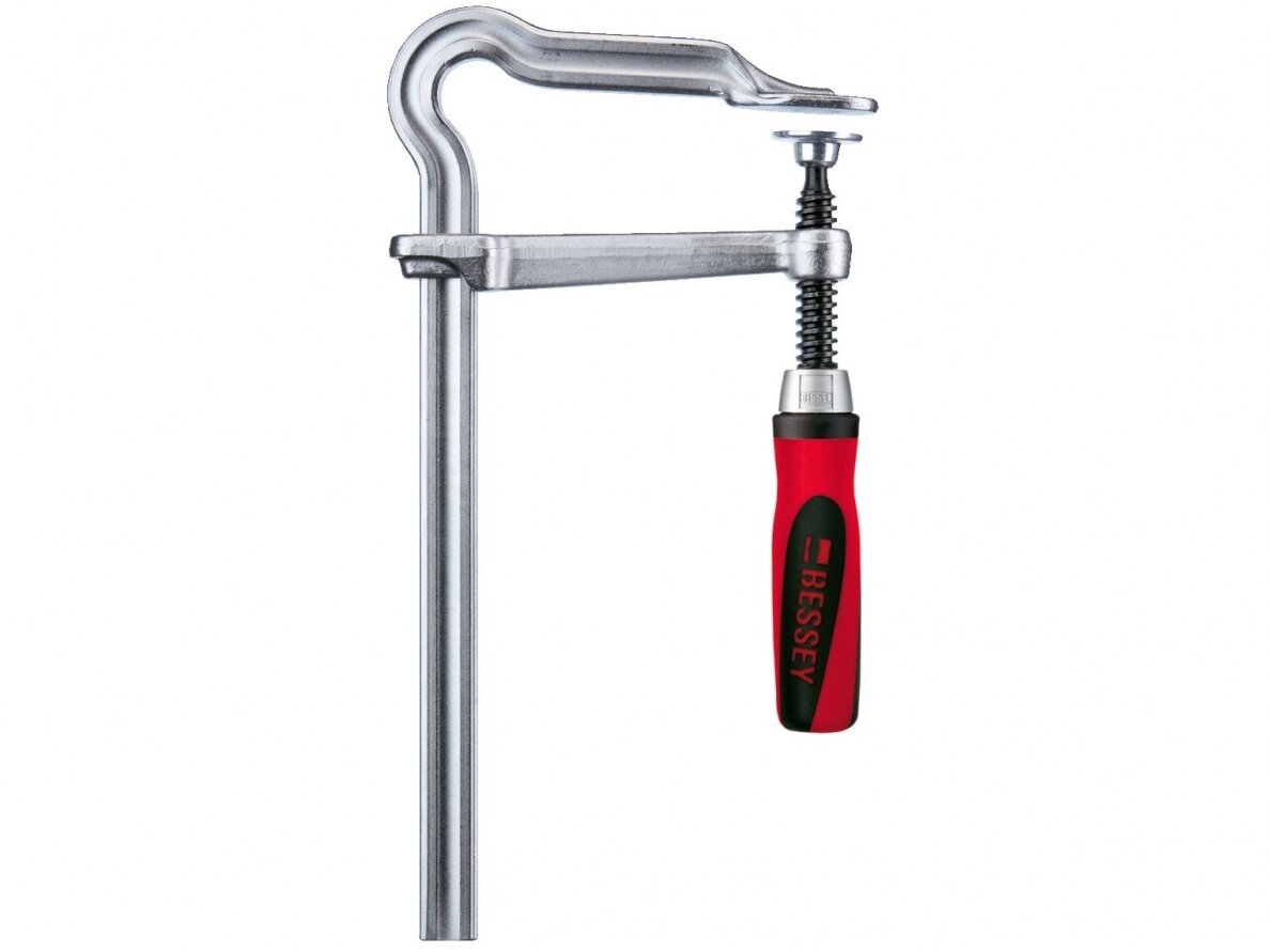 Bessey spaustuvas OMEGA GM16Z-2K su dviejų komponentų plastikine rankena, maks. spaudimo ilgis 160 mm Bessey spaustuvas OMEGA GM16Z-2K su dviejų komponentų plastikine rankena, maks. spaudimo ilgis 160 mm