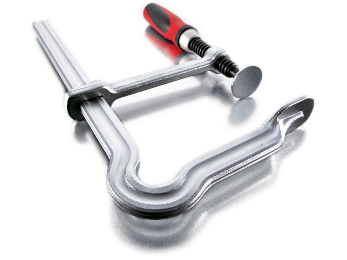 Bessey spaustuvas OMEGA GM16Z-2K su dviejų komponentų plastikine rankena, maks. spaudimo ilgis 160 mm 2 Bessey spaustuvas OMEGA GM16Z-2K su dviejų komponentų plastikine rankena, maks. spaudimo ilgis 160 mm 2