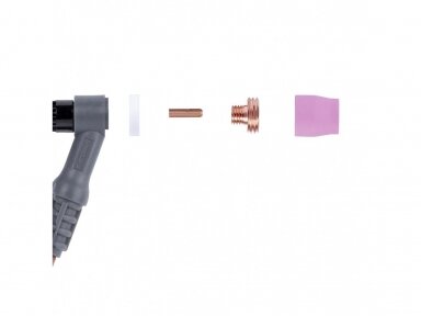 Spartus TIG ceramic kit 9/20 #7, electrodes 2.4mm, short version, L=23.5mm Spartus TIG ceramic kit 9/20 #7, electrodes 2.4mm, short version, L=23.5mm