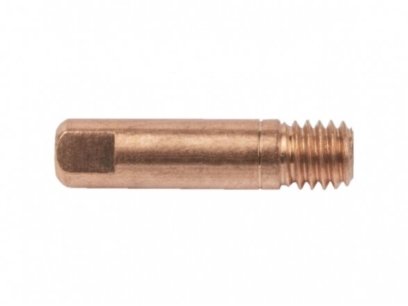 Spartus kontaktinis antgalis 1,4 M6x25 CuCrZr 1 Spartus kontaktinis antgalis 1,4 M6x25 CuCrZr 1