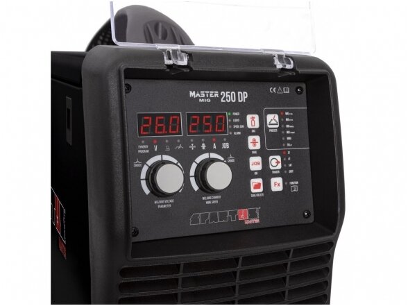 MIG/MAG SPARTUS® MasterMIG 250 DUAL Pulse Synergy welder 1 MIG/MAG SPARTUS® MasterMIG 250 DUAL Pulse Synergy welder 1