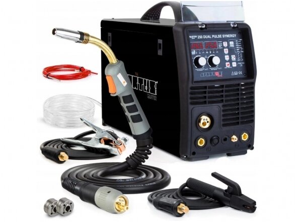 MIG/MAG SPARTUS® MasterMIG 250 DUAL Pulse Synergy welder MIG/MAG SPARTUS® MasterMIG 250 DUAL Pulse Synergy welder