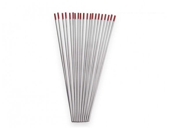 Spartus tungsten electrode (WT20 red), 175mm Spartus tungsten electrode (WT20 red), 175mm