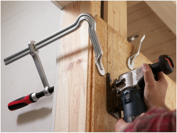 Bessey spaustuvas OMEGA GM16Z-2K su dviejų komponentų plastikine rankena, maks. spaudimo ilgis 160 mm 4 Bessey spaustuvas OMEGA GM16Z-2K su dviejų komponentų plastikine rankena, maks. spaudimo ilgis 160 mm 4