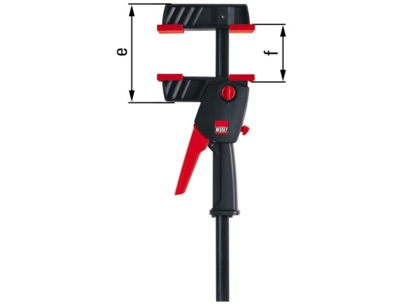 Струбцина Bessey DuoKlamp DUO16-8 для работы одной рукой, длина зажима 160 мм 1
