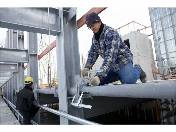 Spaustuvas su aukšta suspaudimo jėga Bessey SG50M, maks. spaudimo ilgis 500 mm 4 Spaustuvas su aukšta suspaudimo jėga Bessey SG50M, maks. spaudimo ilgis 500 mm 4