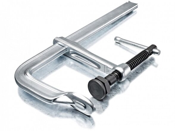 Spaustuvas su aukšta suspaudimo jėga Bessey SG80M, maks. spaudimo ilgis 800 mm 1 Spaustuvas su aukšta suspaudimo jėga Bessey SG80M, maks. spaudimo ilgis 800 mm 1