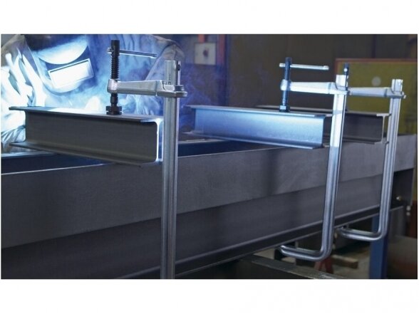 Spaustuvas su aukšta suspaudimo jėga Bessey STB50M, sunkus, maks. spaudimo ilgis 500 mm 2 Spaustuvas su aukšta suspaudimo jėga Bessey STB50M, sunkus, maks. spaudimo ilgis 500 mm 2