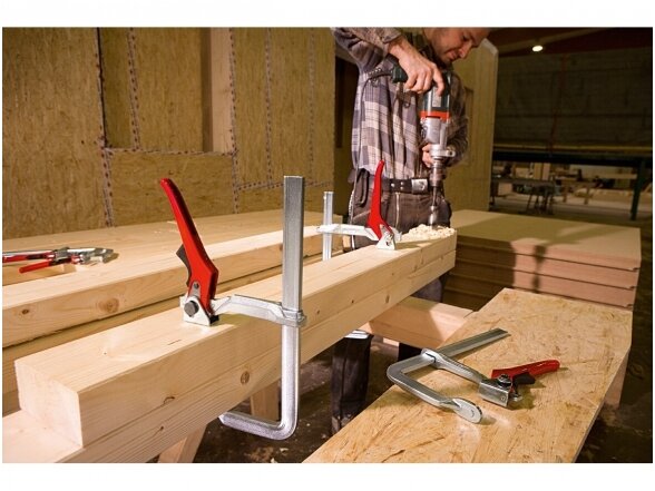 Bessey GH12 Lever Clamp, Metal Ceramic, Max. Clamping Length 120 mm 3