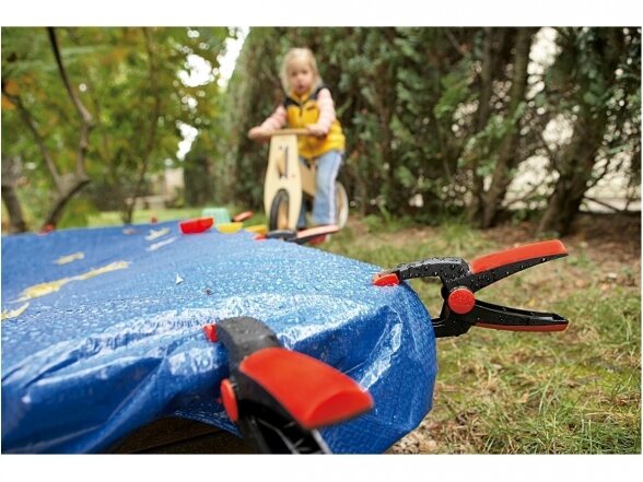 Приспособление с пружинным зажимом Bessey Clippix XC1-SET, набор из 7 шт., длина зажима 20 мм 1 Приспособление с пружинным зажимом Bessey Clippix XC1-SET, набор из 7 шт., длина зажима 20 мм 1