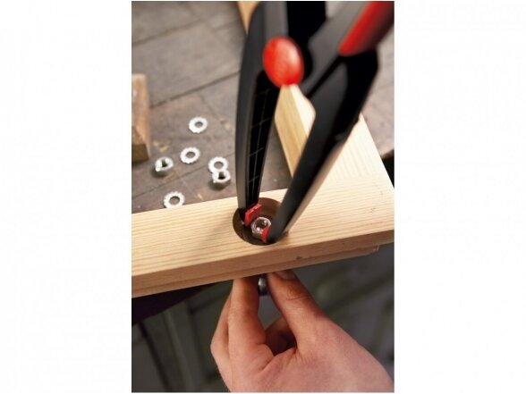 Пружинный зажим Bessey Clippix XCL5, длинный и узкий, длина сжатия 70 мм 1