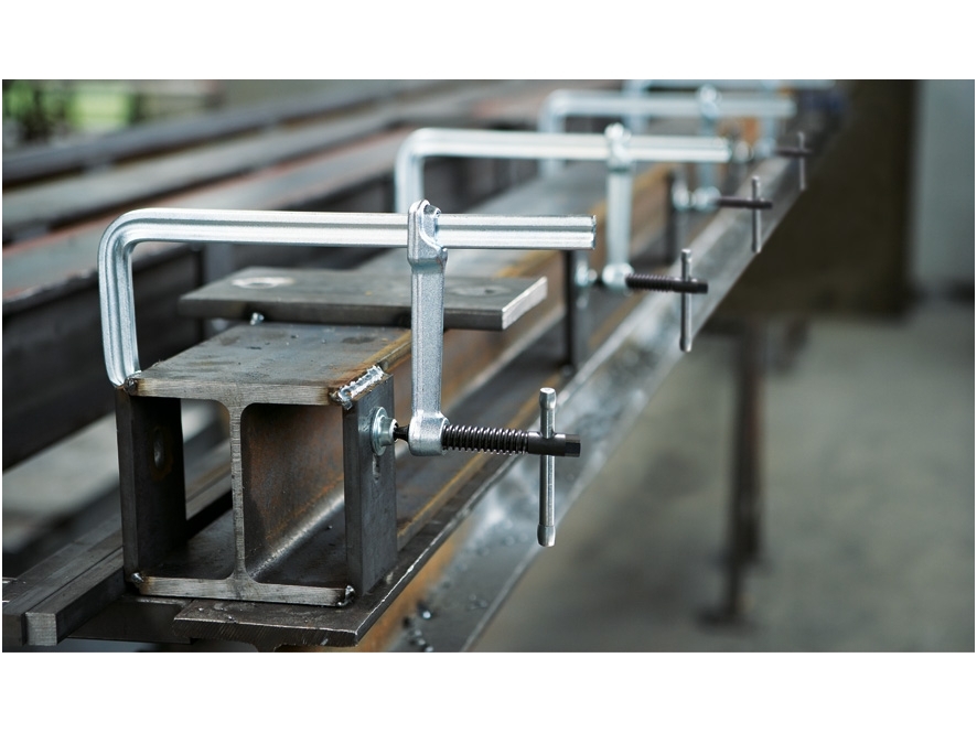Bessey spaustuvas ClassiX GS16K iš vientiso metalinio profilio su T-formos rankena, maks. spaudimo ilgis 160 mm 2 Bessey spaustuvas ClassiX GS16K iš vientiso metalinio profilio su T-formos rankena, maks. spaudimo ilgis 160 mm 2