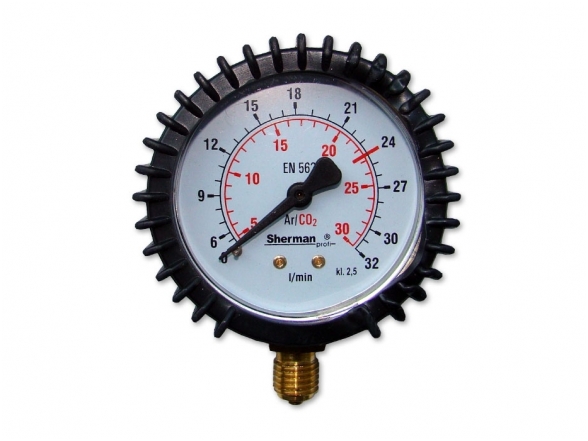 Sherman Srauto indikatorius, Argon/CO2, 63mm Sherman Srauto indikatorius, Argon/CO2, 63mm