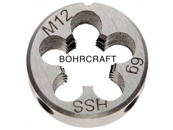 Метчик BOHRCRAFT DIN EN 22568 HSS-G (M12 Ø 38x14 mm, 1,75 mm)