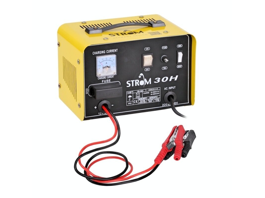 Strom battery charger 30A, 12/24V