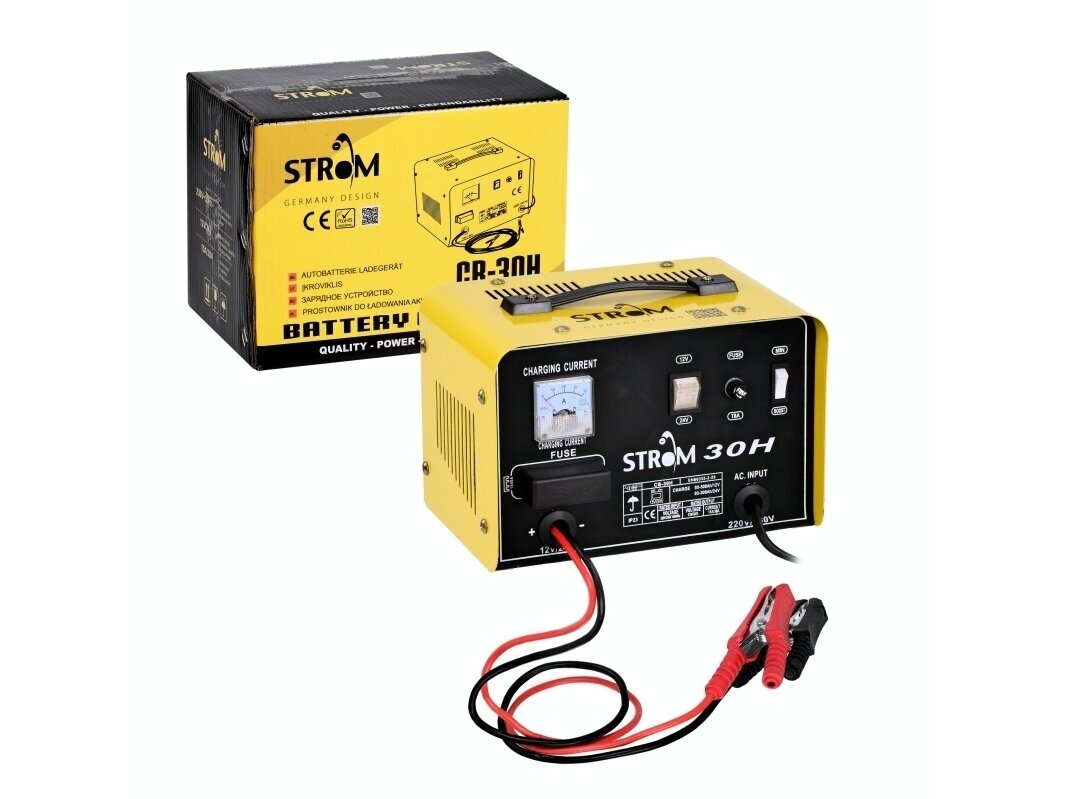 Strom battery charger 30A, 12/24V 1 Strom battery charger 30A, 12/24V 1
