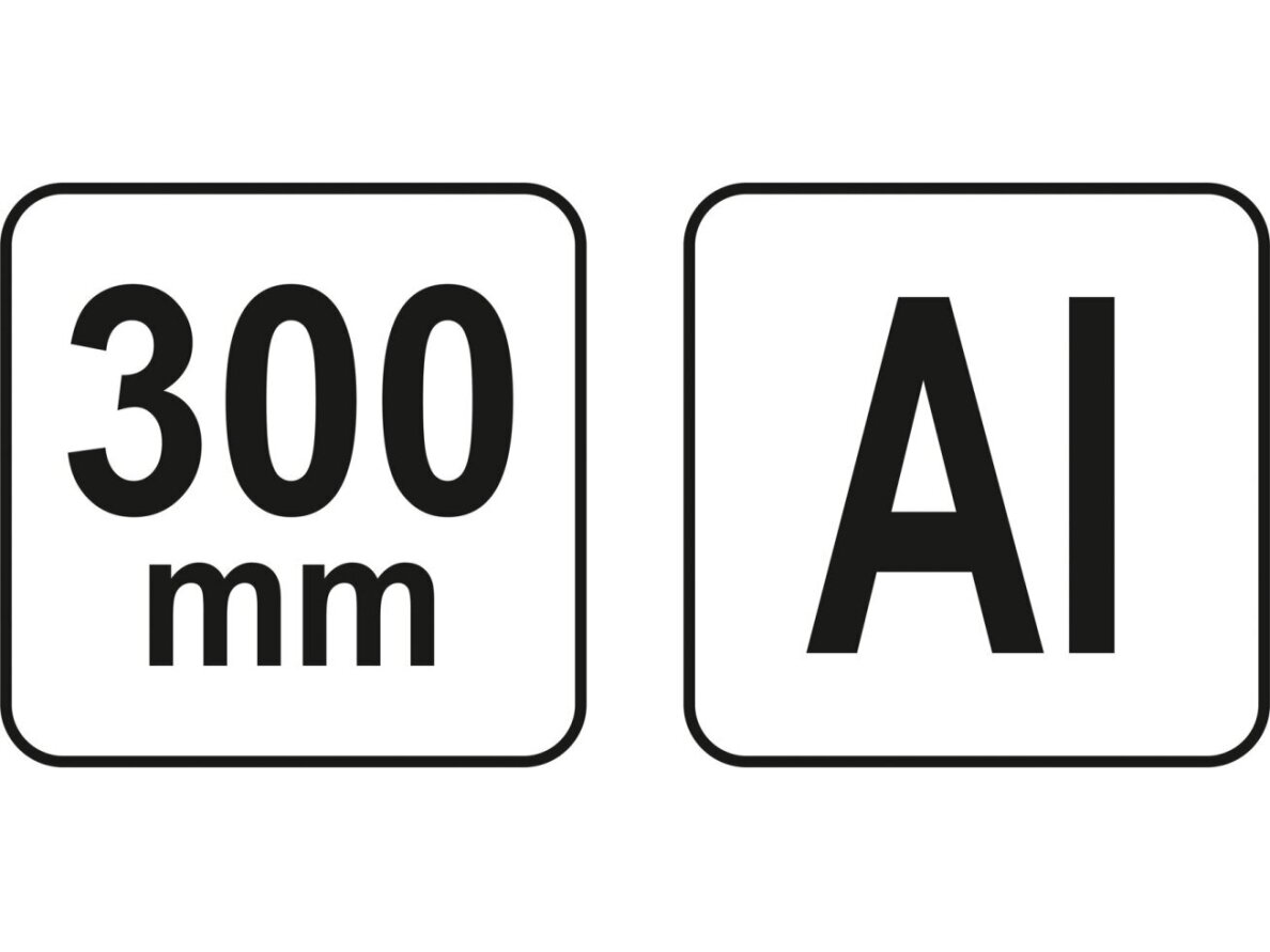 Staliaus aliuminis kampainis Yato, 300 mm 3 Staliaus aliuminis kampainis Yato, 300 mm 3