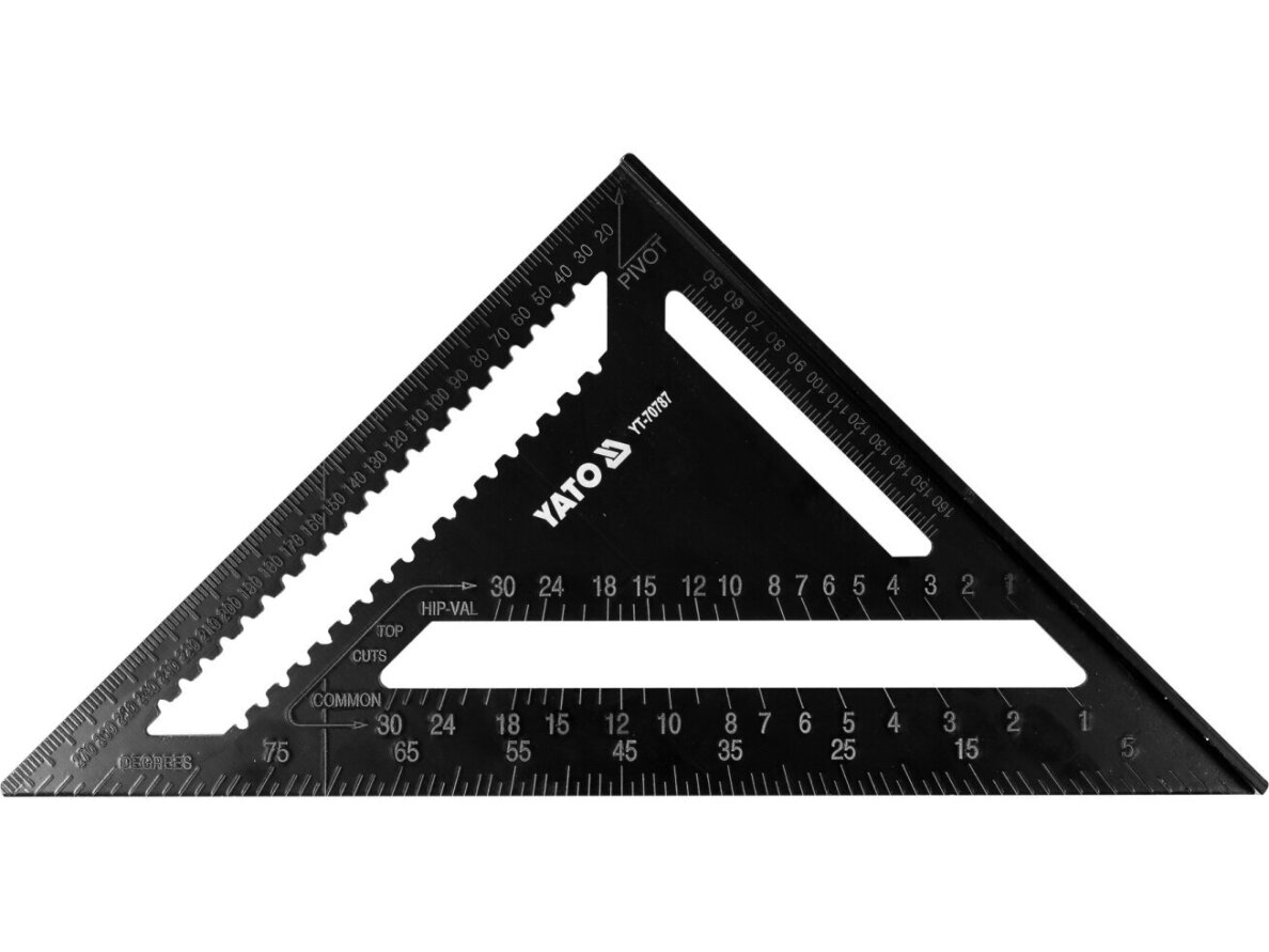 Staliaus aliuminis kampainis Yato, 300 mm Staliaus aliuminis kampainis Yato, 300 mm