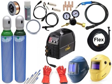 STROM set - 2in1 STMIG Inverter MIG welder 200A, 220V STROM set - 2in1 STMIG Inverter MIG welder 200A, 220V