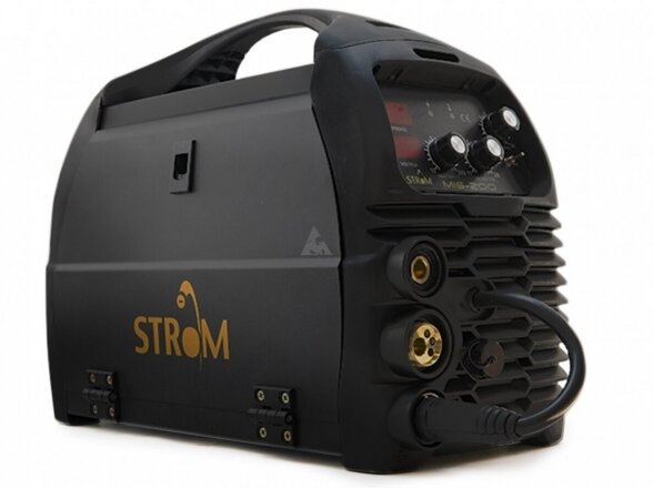 STROM 2in1 STMIG Inverterinis suvirinimo pusautomatis 200A, 220V - Mini Factory komplektacija 1