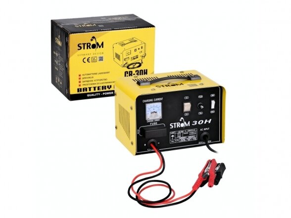 Strom battery charger 30A, 12/24V 1 Strom battery charger 30A, 12/24V 1