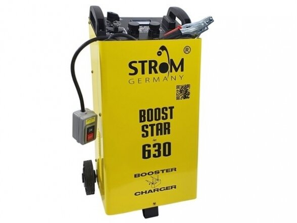 Strom BOOST STAR-630 akumuliatoriaus įkroviklis su paleidimo funkcija 1