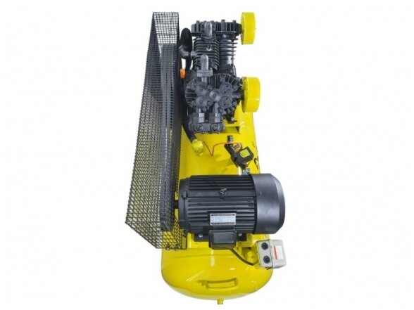 Strom oro kompresorius su diržine pavara 350L, 4 cilindrai, 7.5kW, 380V, 12.5bar 3