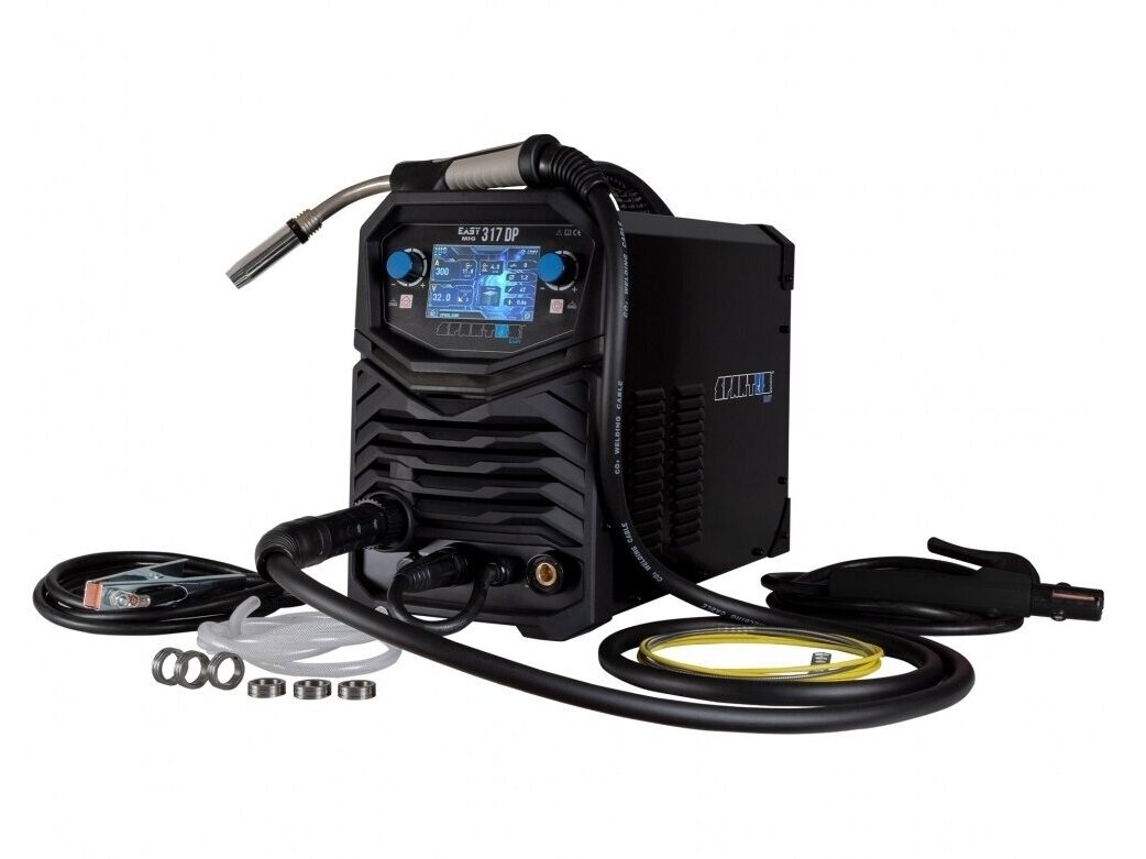 Spartus EasyMIG 317 DUAL PULSE semi-automatic welder, 300A, 400V
