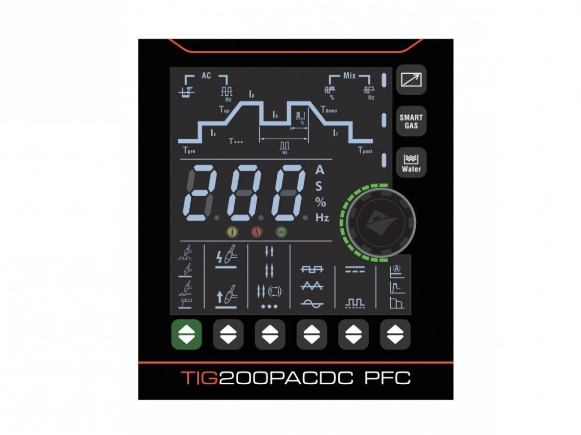 Сварочный аппарат JASIC EVO20 TIG200P AC DC PFC E2S22, 200A, 230V 5 Сварочный аппарат JASIC EVO20 TIG200P AC DC PFC E2S22, 200A, 230V 5