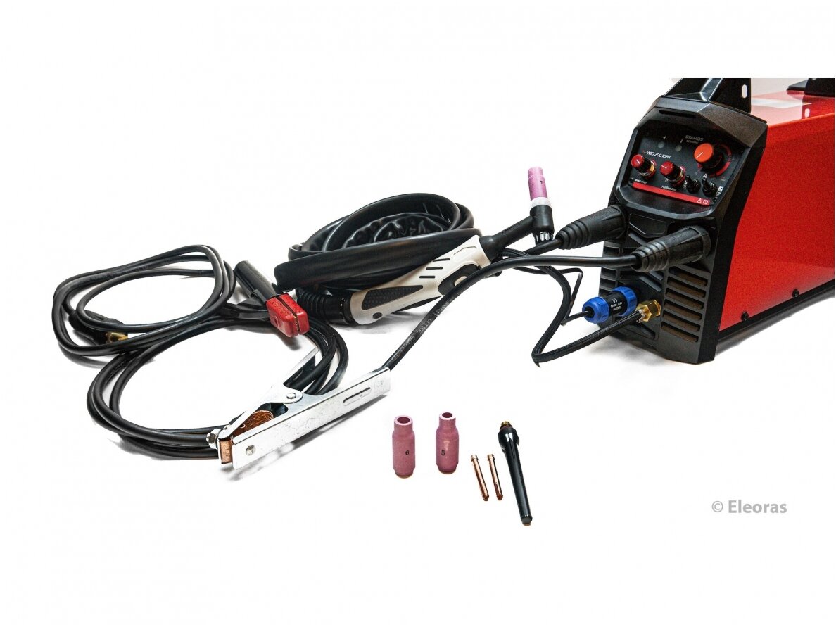 STAMOS GERMANY S-WIG 200 IGBT Welding Machine TIG, 200A, 230V 4