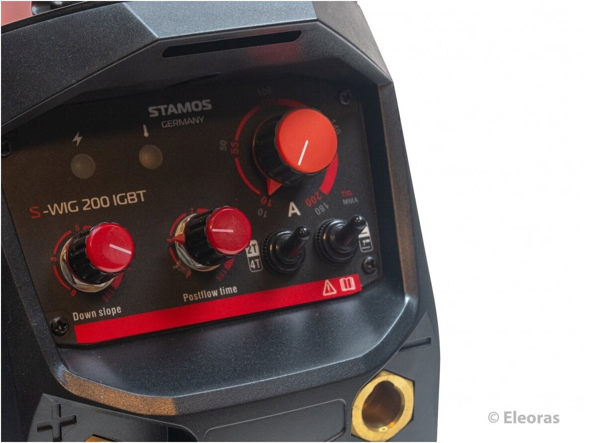 STAMOS GERMANY S-WIG 200 IGBT Welding Machine TIG, 200A, 230V 5 STAMOS GERMANY S-WIG 200 IGBT Welding Machine TIG, 200A, 230V 5