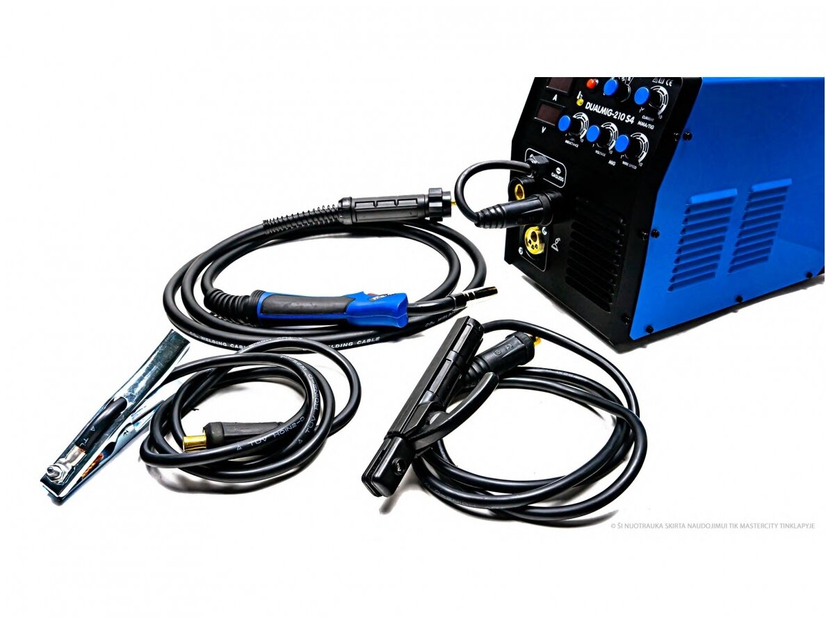Sherman DUALMIG 210 S4 Suvirinimo pusautomatis, 200A, 230V 1 Sherman DUALMIG 210 S4 Suvirinimo pusautomatis, 200A, 230V 1