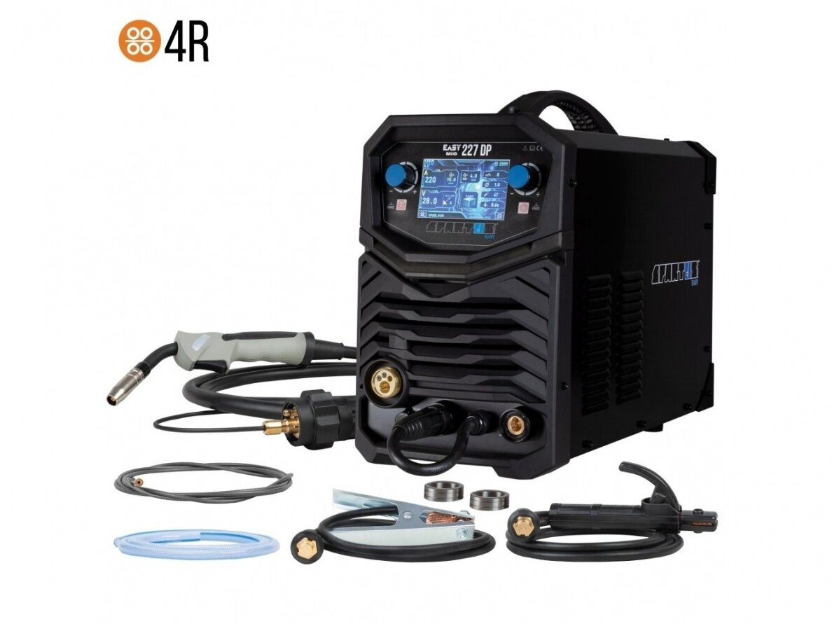 Semiautomatic Welder Spartus EasyMIG 227 DUAL PULSE, 220A, 230V