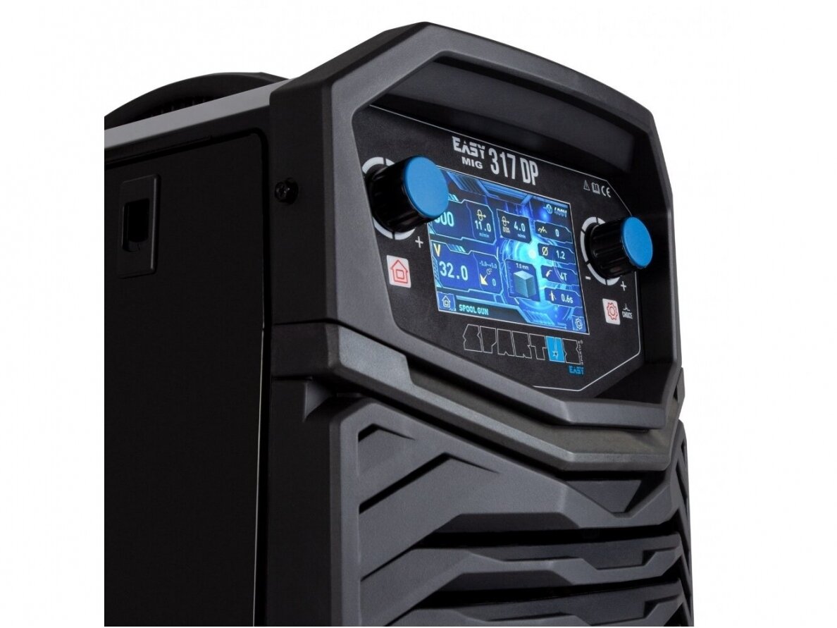 Spartus EasyMIG 317 DUAL PULSE semi-automatic welder, 300A, 400V 6