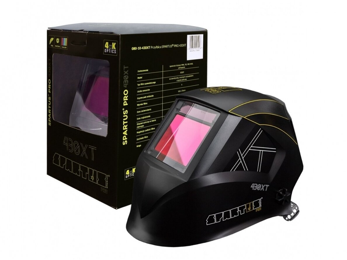 Suvirinimo skydelis SPARTUS® Pro 430XT (true color filtras) 5 Suvirinimo skydelis SPARTUS® Pro 430XT (true color filtras) 5