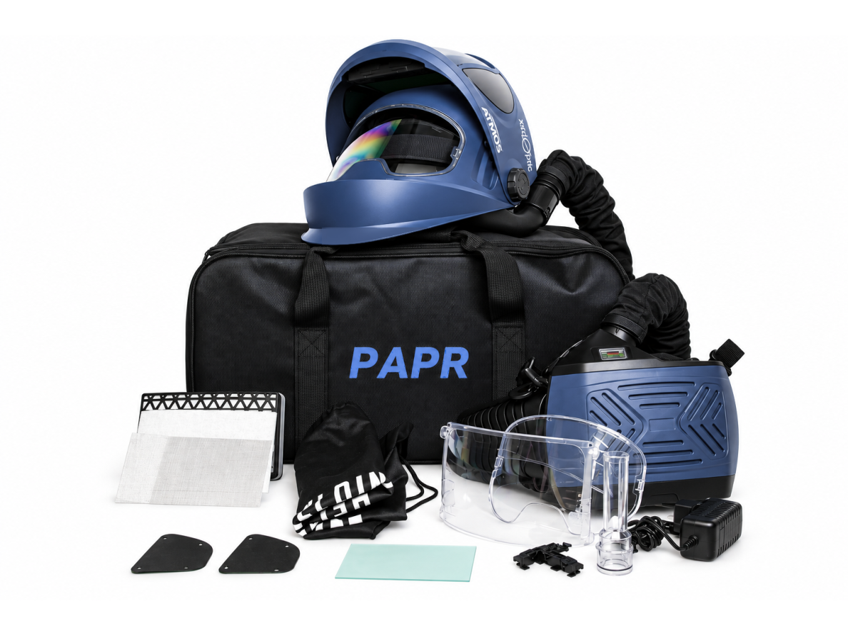 True Color welding helmet XenOptic ATMOS, with ventilation (PAPR) 8 True Color welding helmet XenOptic ATMOS, with ventilation (PAPR) 8